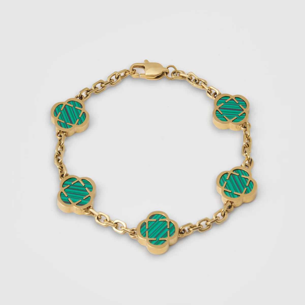 CLOVER STONE BRACELET