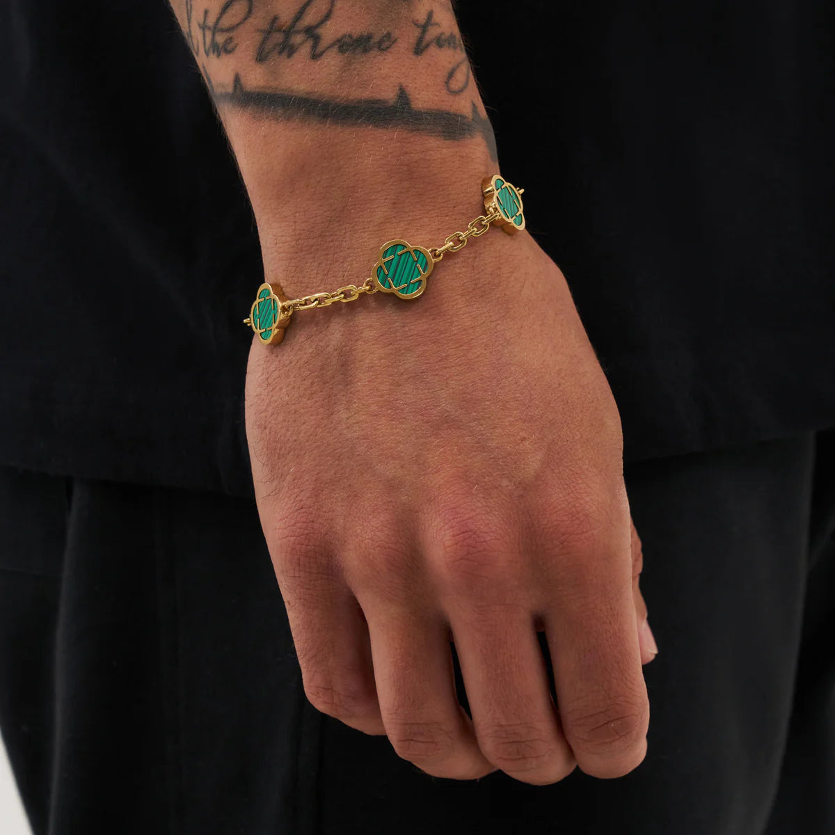 CLOVER STONE BRACELET