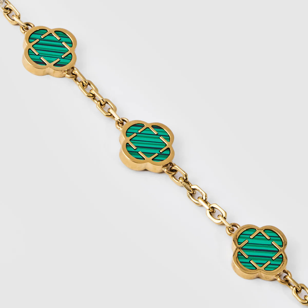 CLOVER STONE BRACELET